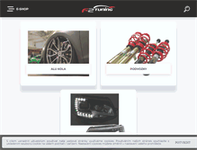 Tablet Screenshot of f2tuning.cz